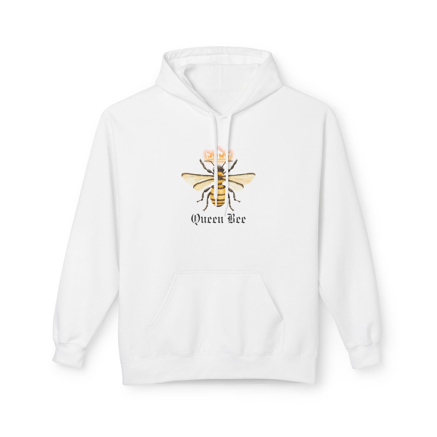 Queen Bee, Unisex Midweight Softstyle Fleece Hoodie
