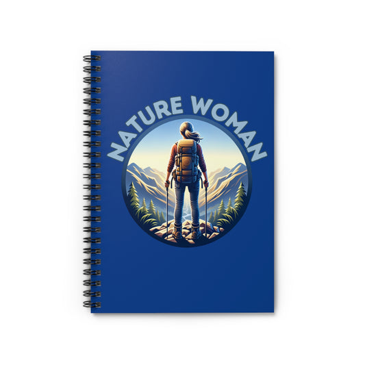 Nature Woman, Spiral Notebook - Ruled Line