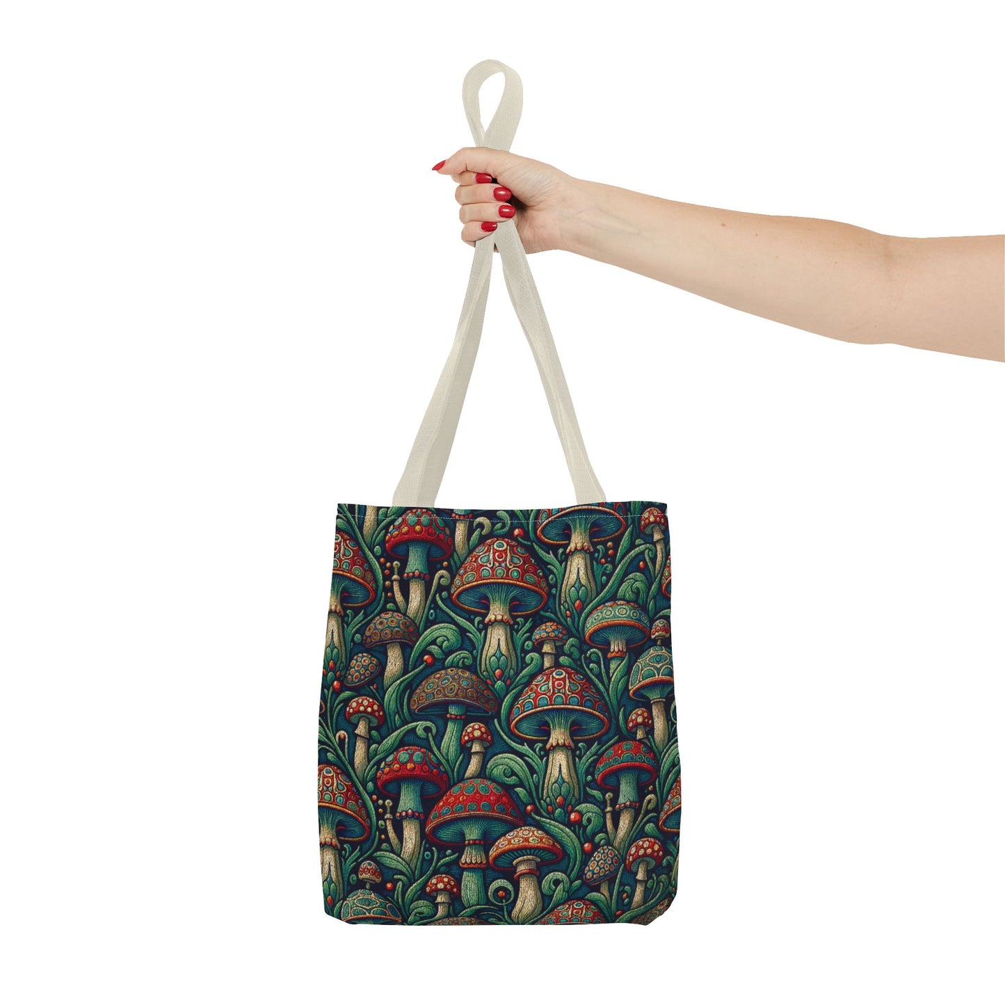 Artsy Mushrooms, Tote Bag (AOP)