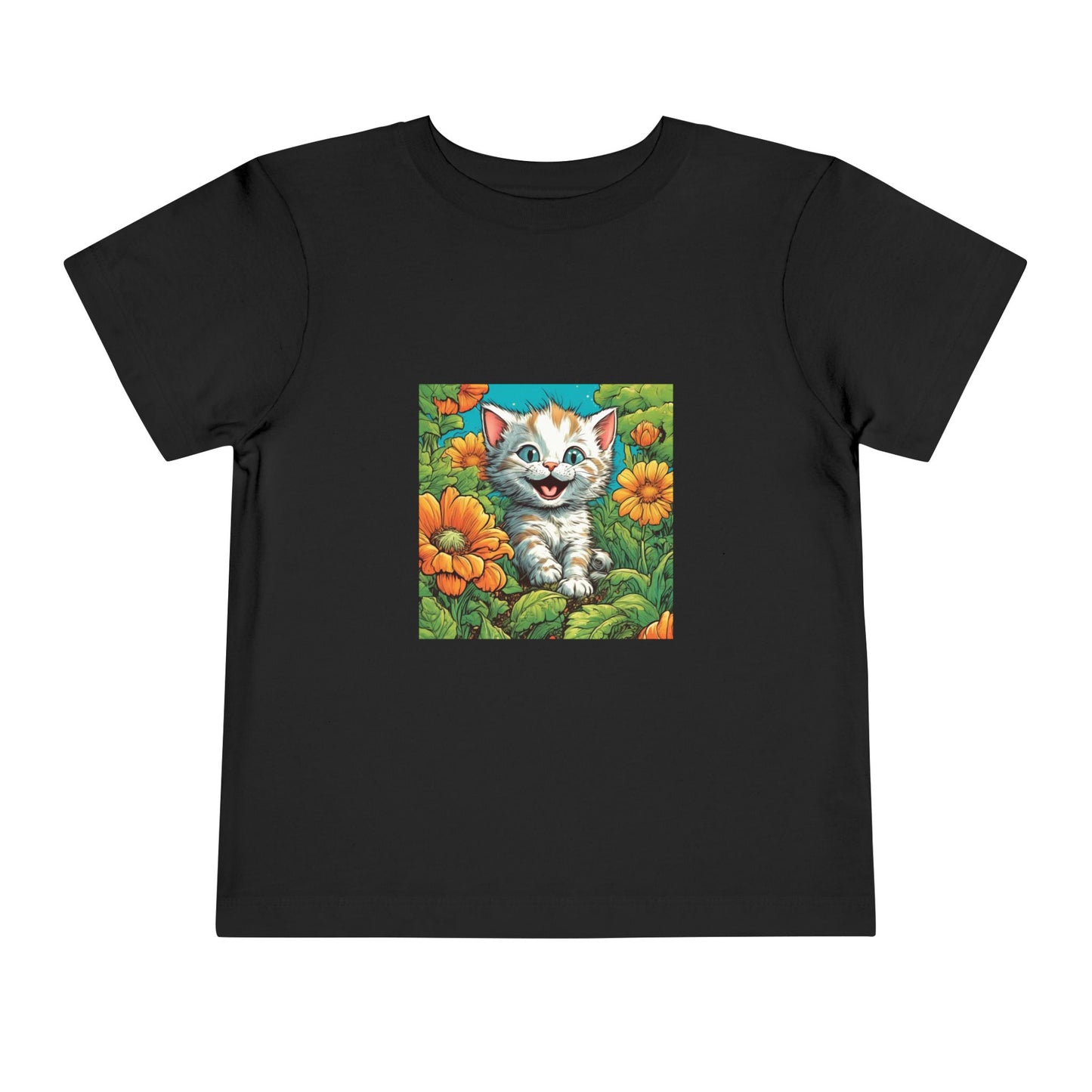 Garden Kitten, Cute and naughty, Toddler Short Sleeve Tee