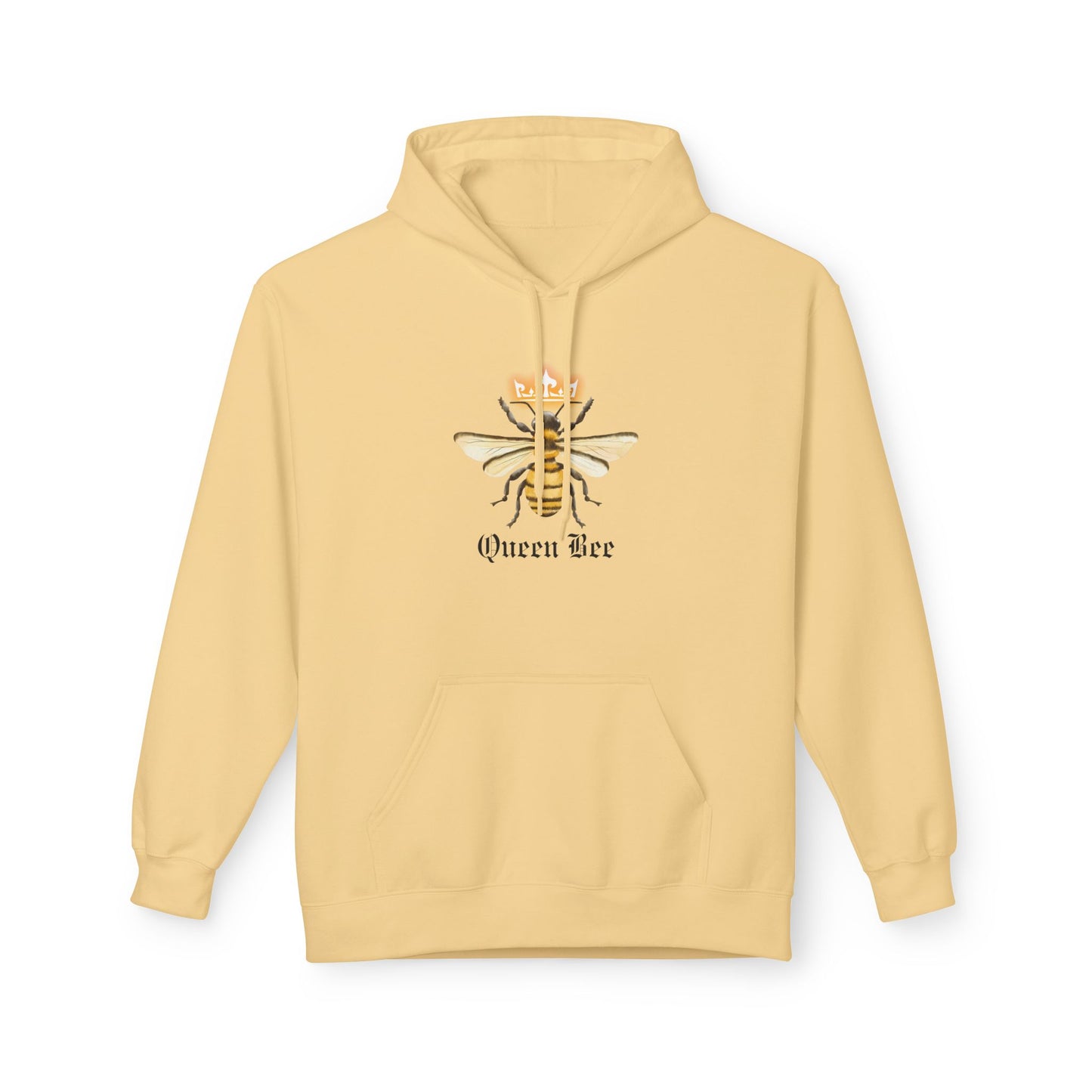 Queen Bee, Unisex Midweight Softstyle Fleece Hoodie