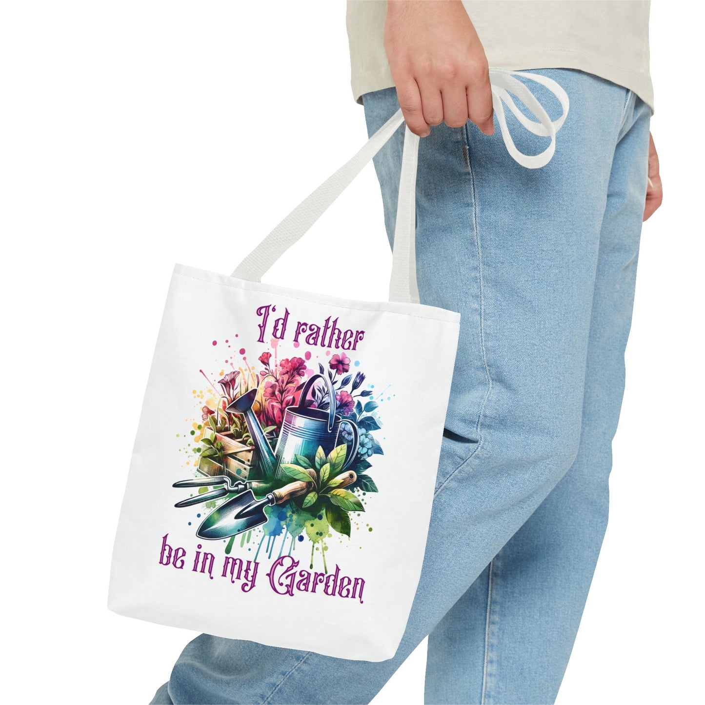 I'd Rather be in my Garden, Tote Bag (AOP)