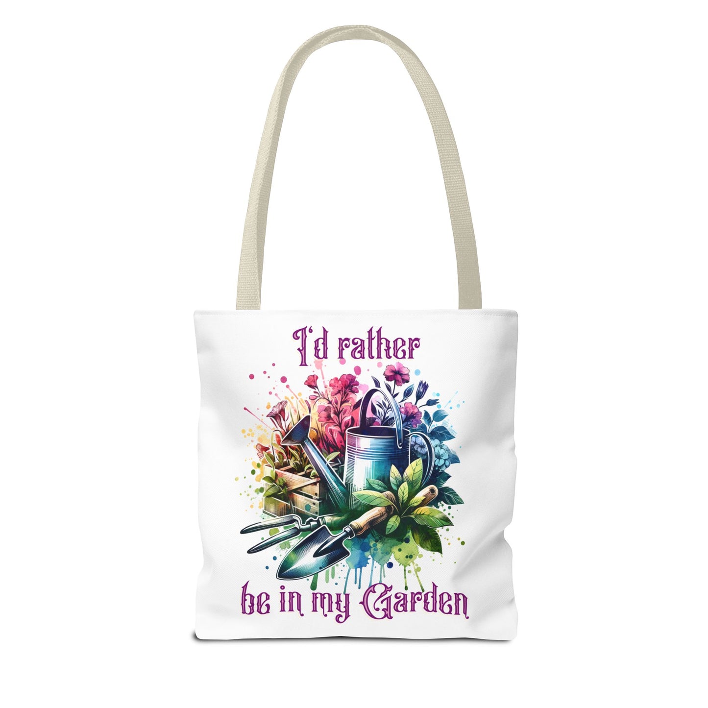 I'd Rather be in my Garden, Tote Bag (AOP)