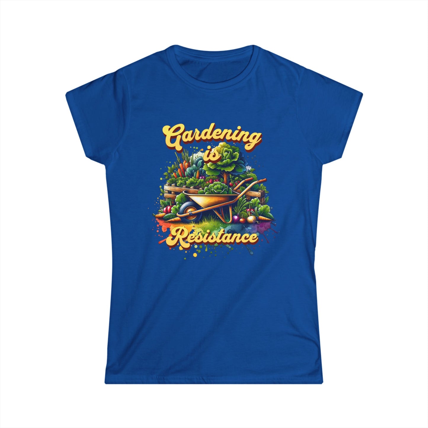 Gardening is Resistance Women's Softstyle Tee