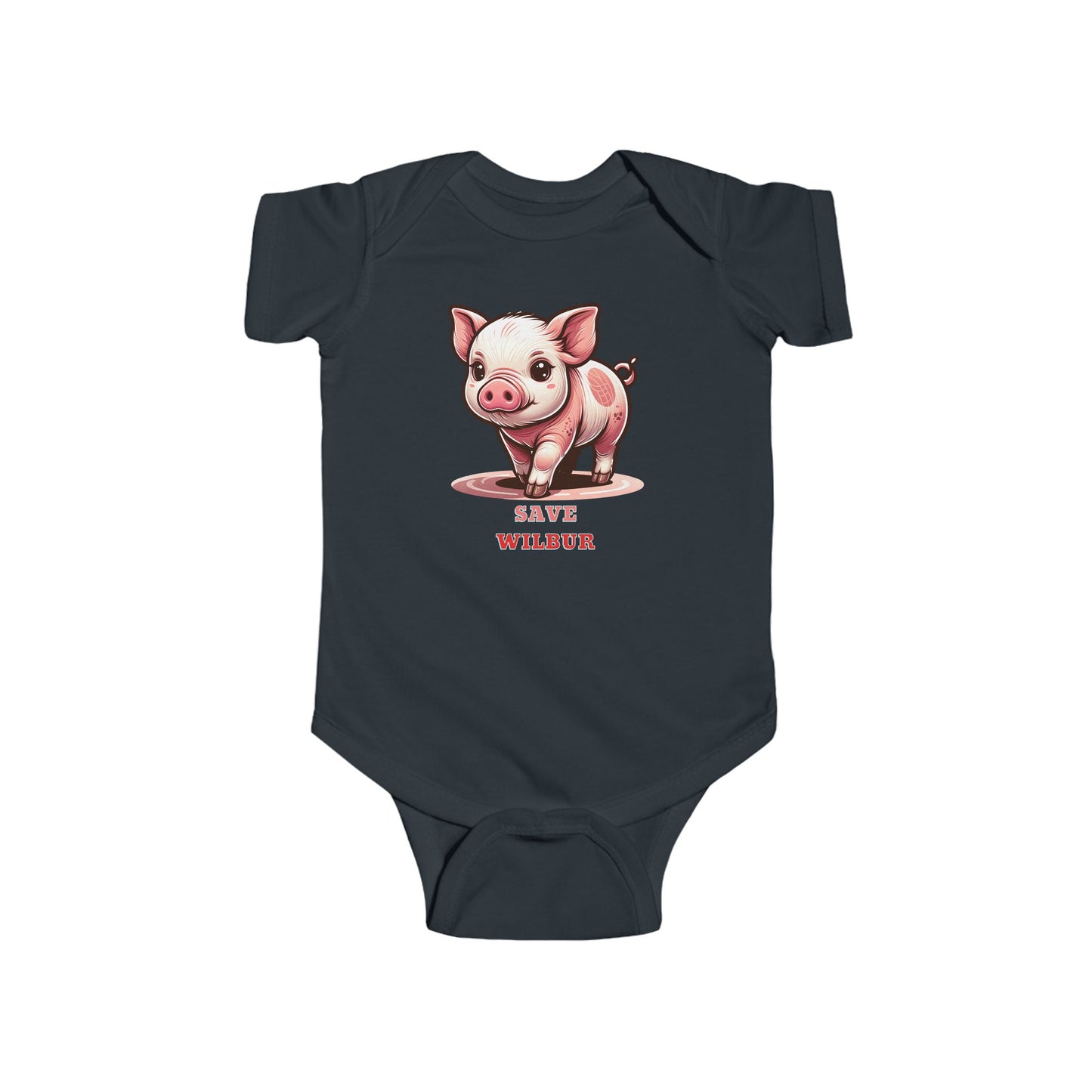 Save the Pig, Baby Fine Jersey Bodysuit