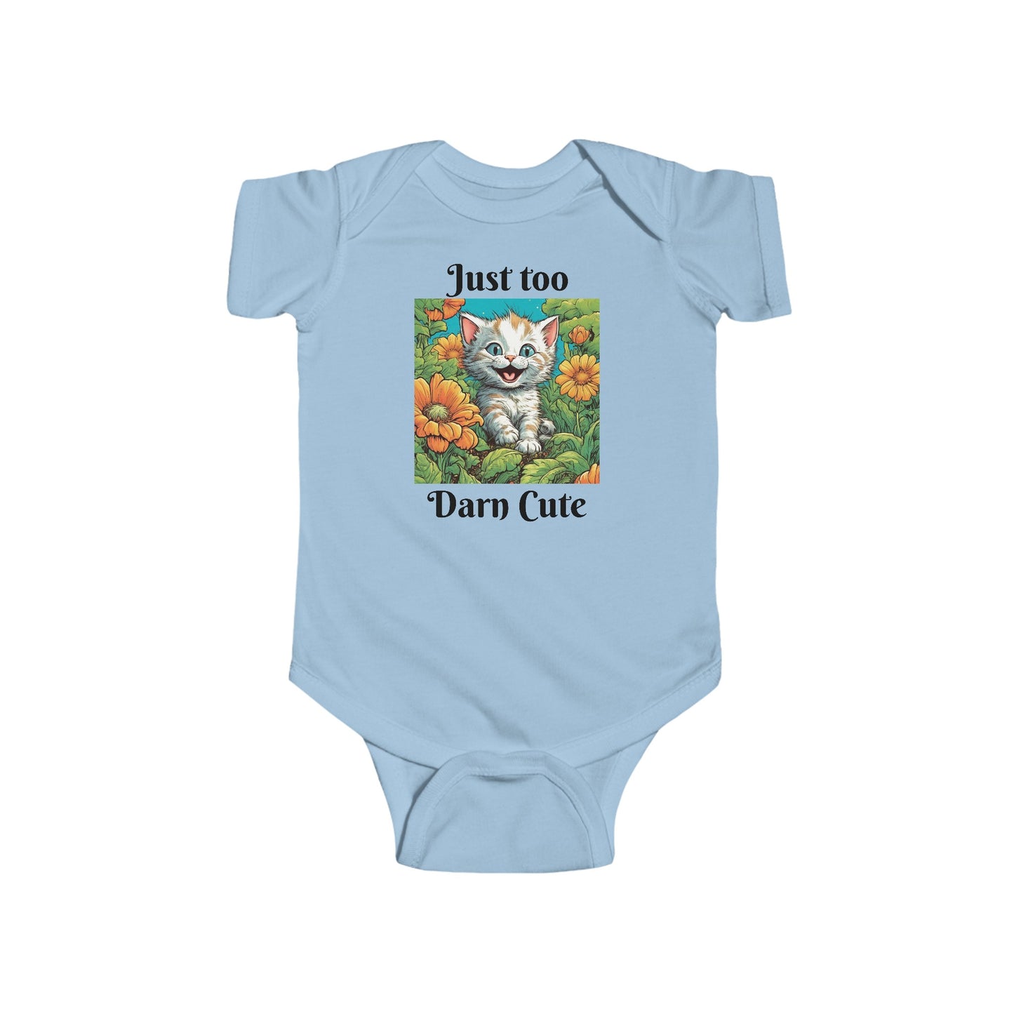 Garden Kitten, Infant Fine Jersey Bodysuit