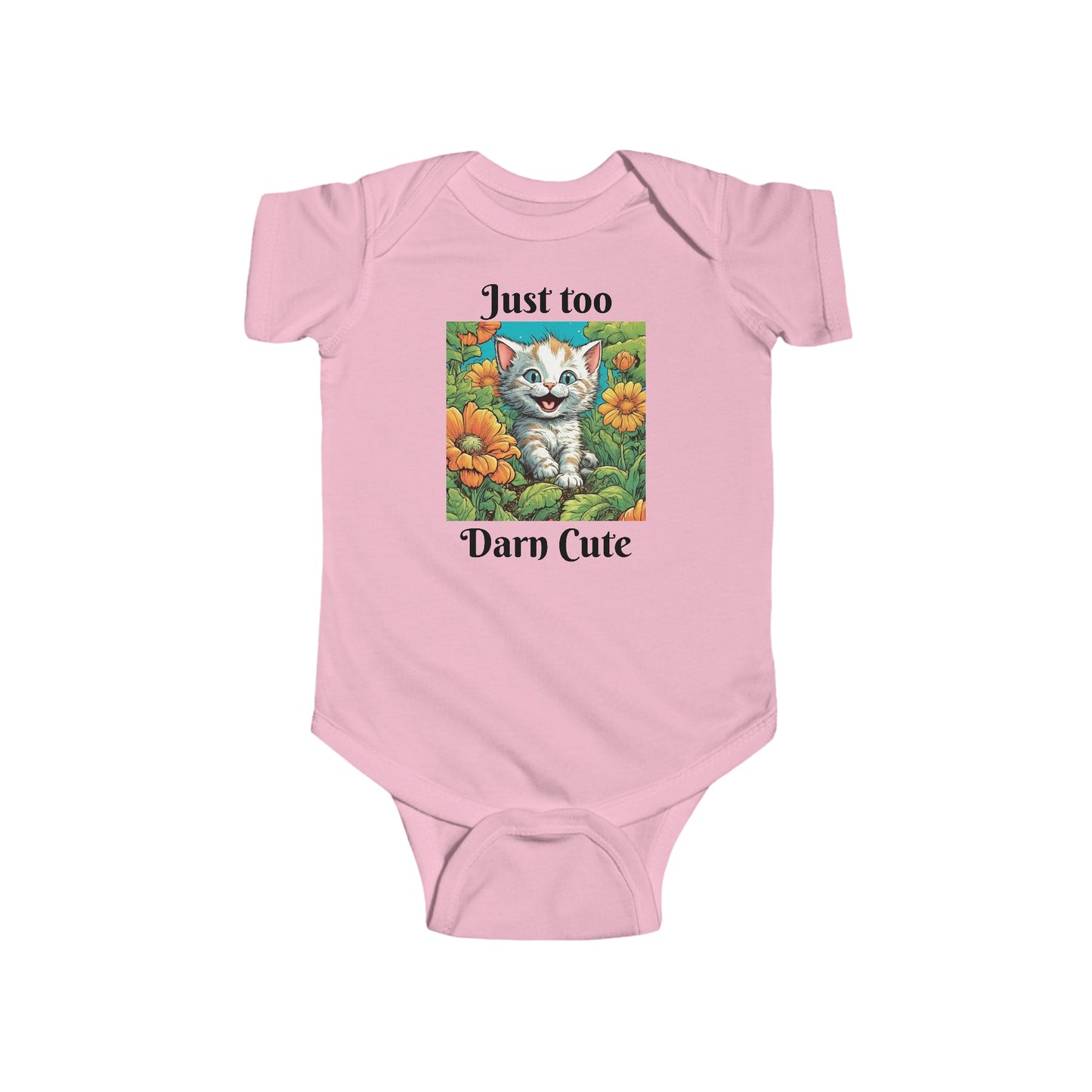 Garden Kitten, Infant Fine Jersey Bodysuit