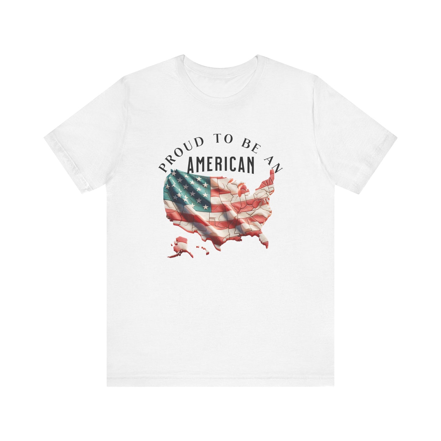 Proud to be an American Unisex Jersey Short Sleeve Tee