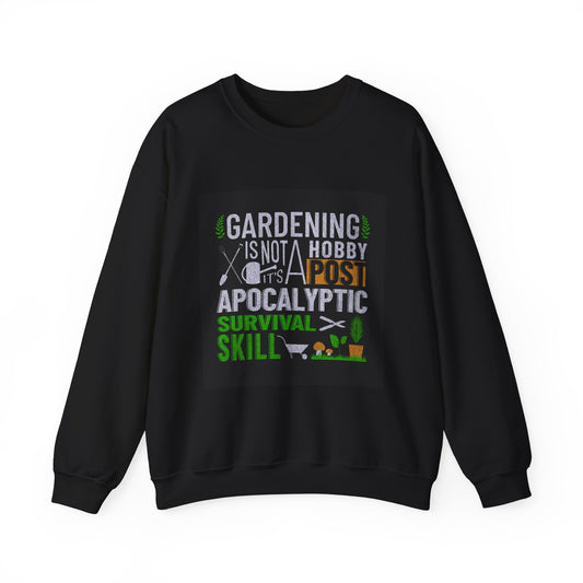 Gardening Survival Skill, Unisex Heavy Blend™ Crewneck Sweatshirt