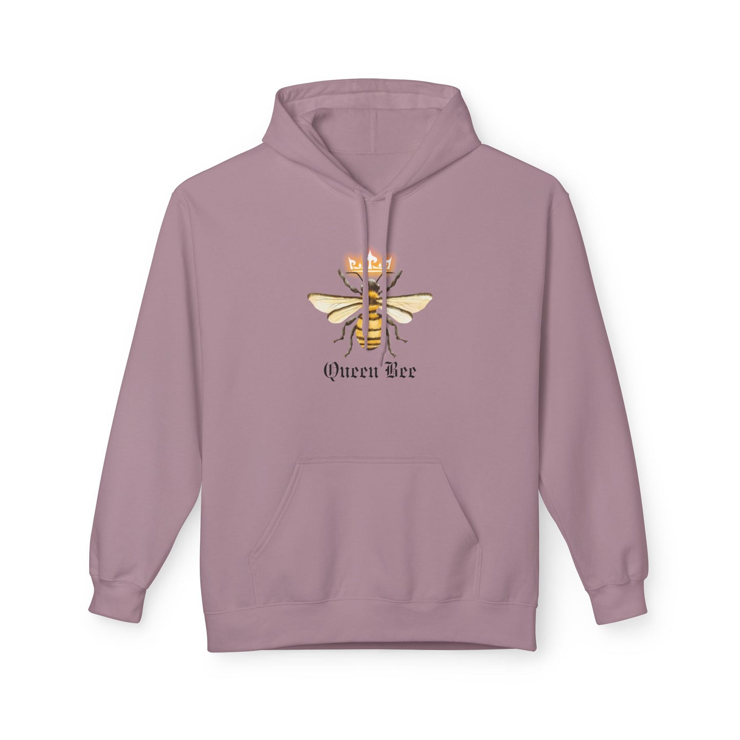 Queen Bee, Unisex Midweight Softstyle Fleece Hoodie