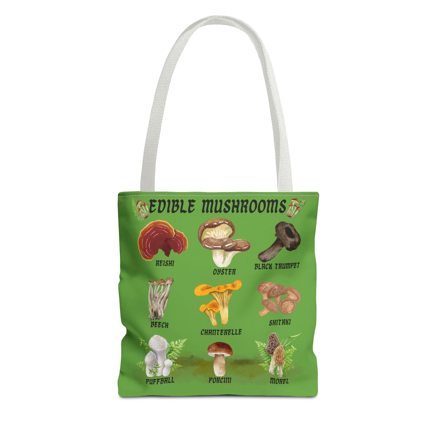 Edible Mushroom, Tote Bag (AOP)