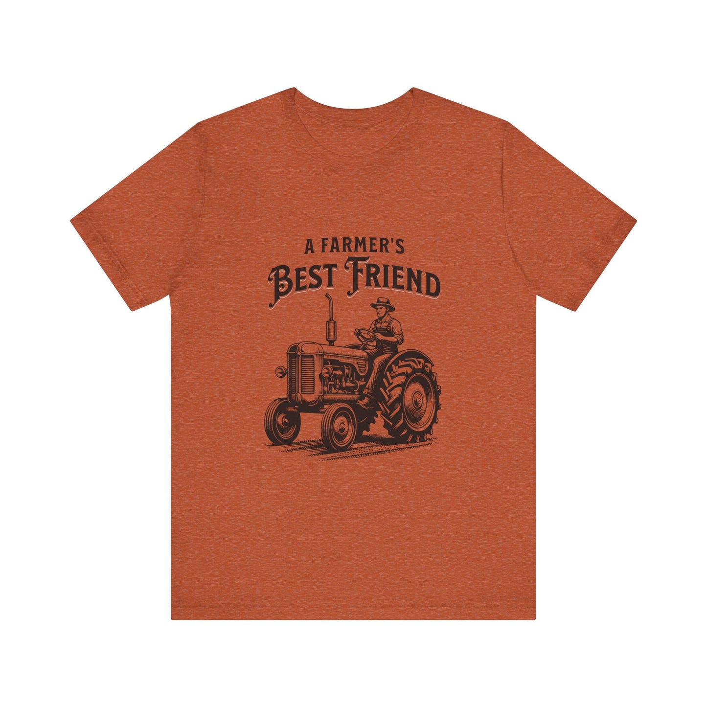 A Farmer's Best Friend, Tractor, Unisex Jersey Short Sleeve Tee