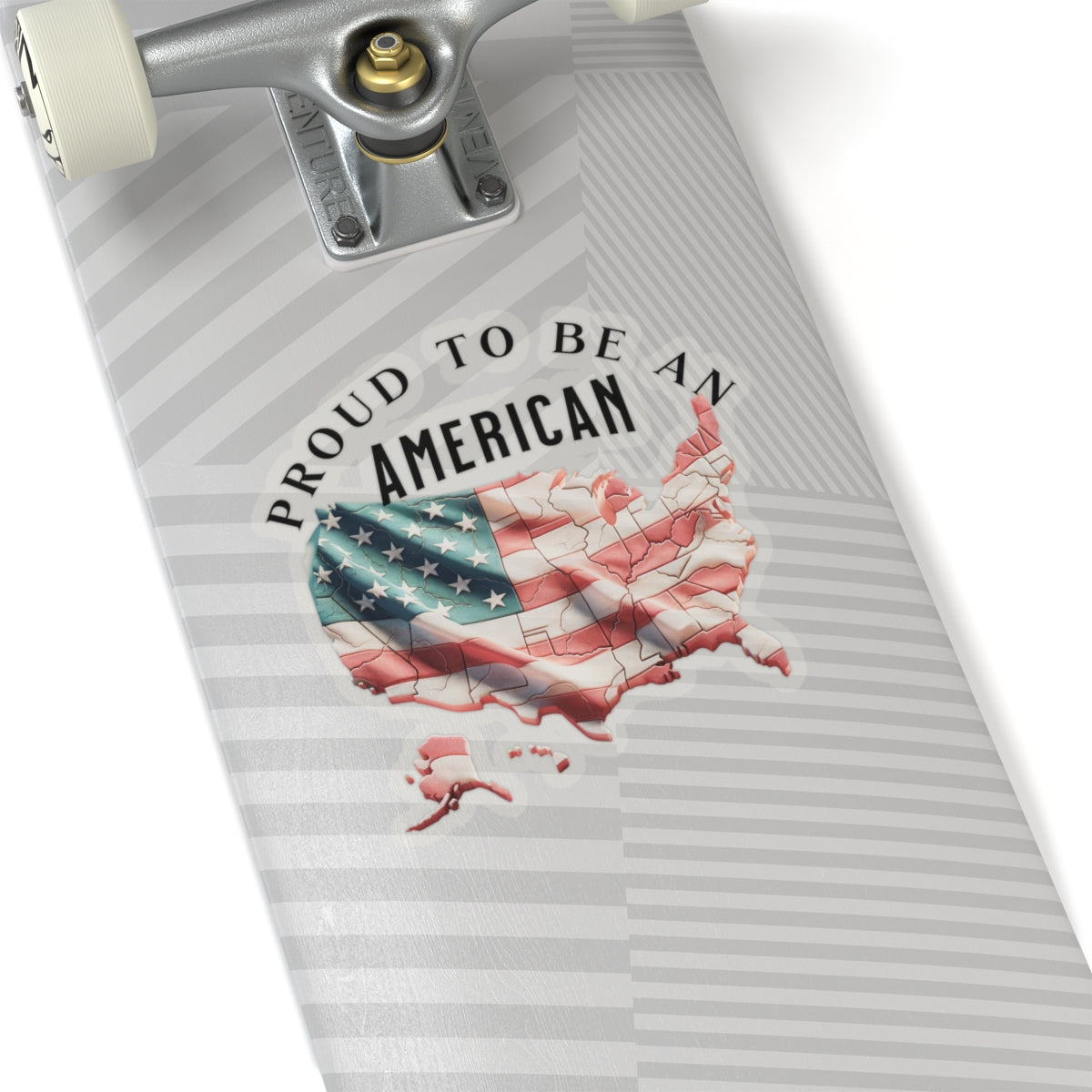 Proud to be an American Kiss-Cut Stickers