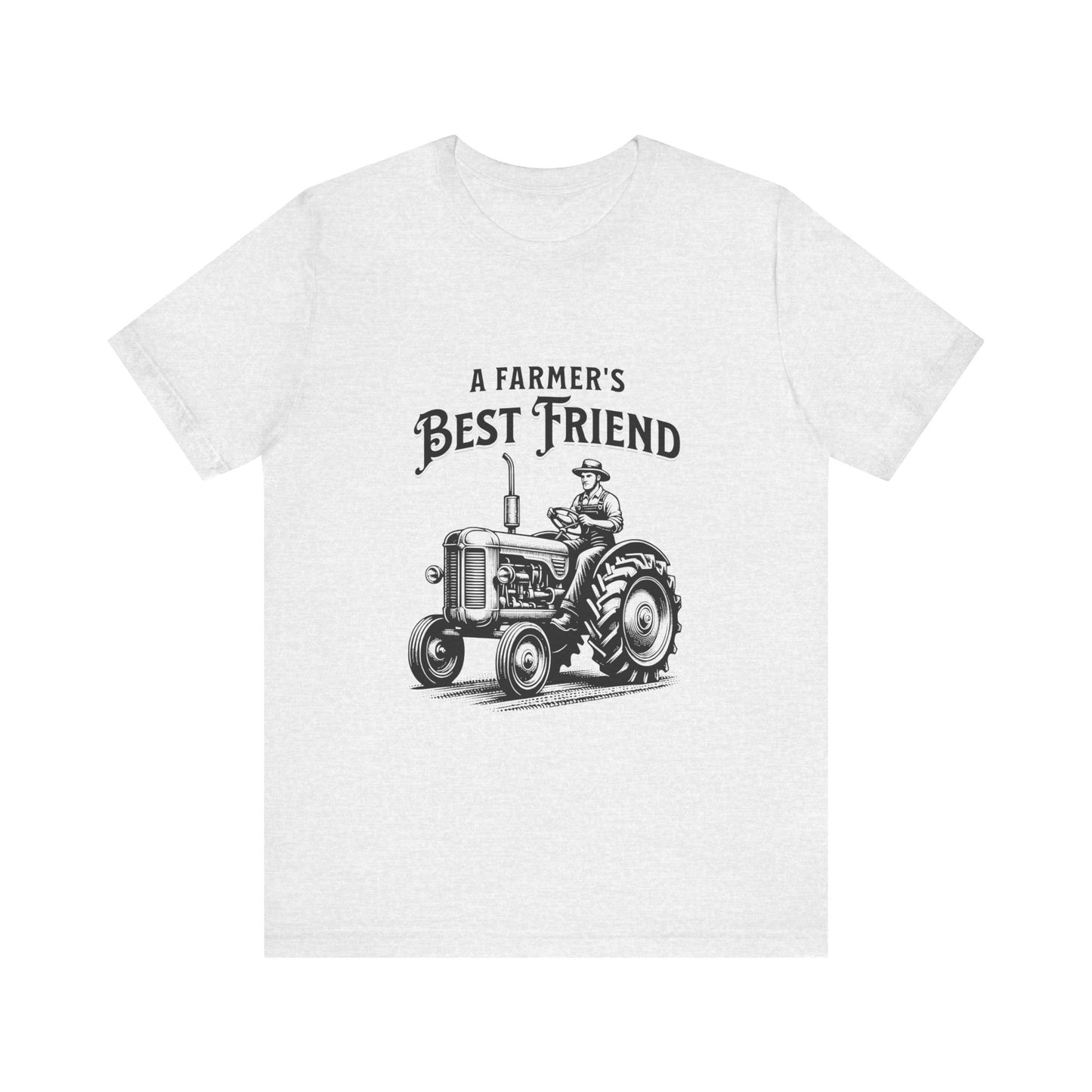 A Farmer's Best Friend, Tractor, Unisex Jersey Short Sleeve Tee