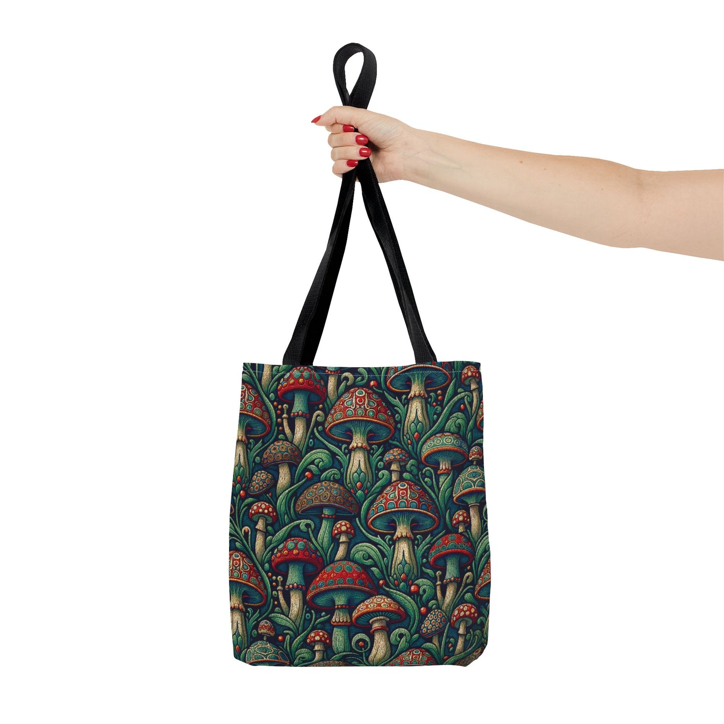 Artsy Mushrooms, Tote Bag (AOP)