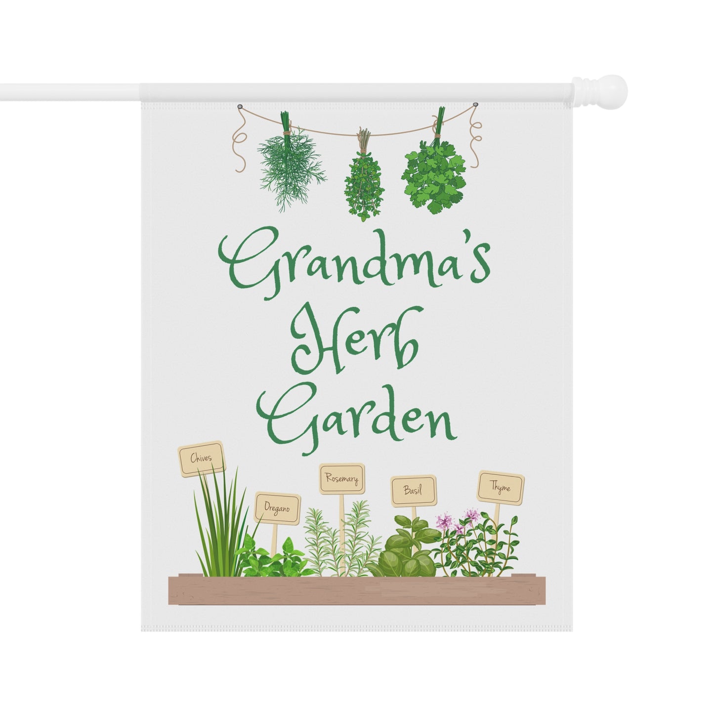 Herb Garden Banner (Customizable)