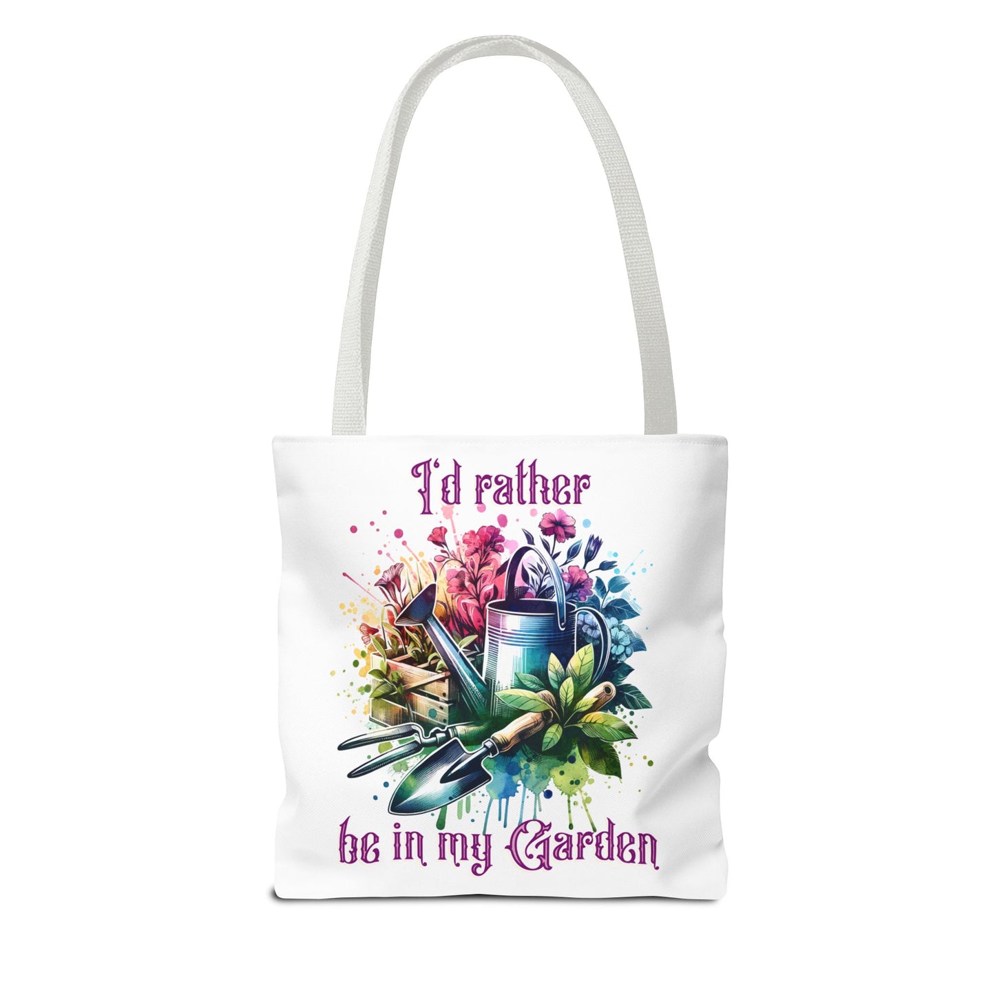 I'd Rather be in my Garden, Tote Bag (AOP)