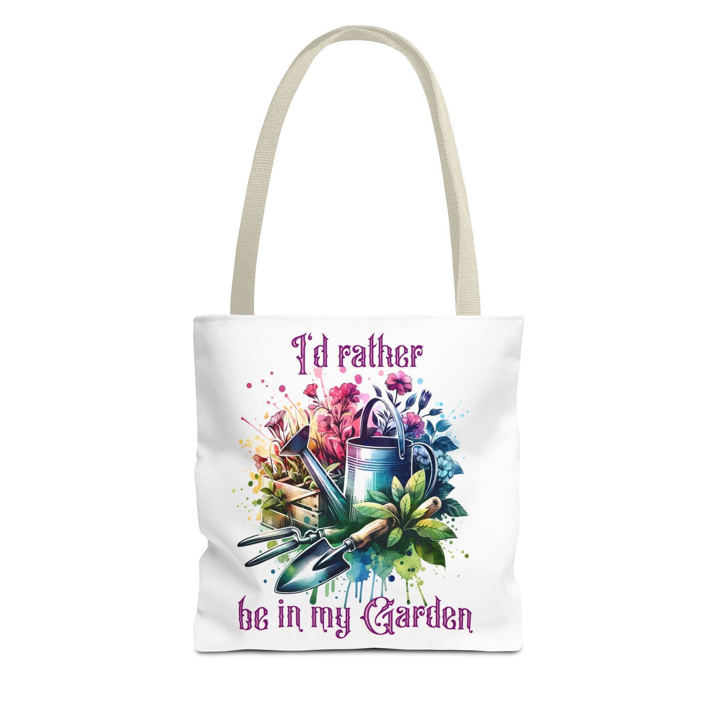 I'd Rather be in my Garden, Tote Bag (AOP)