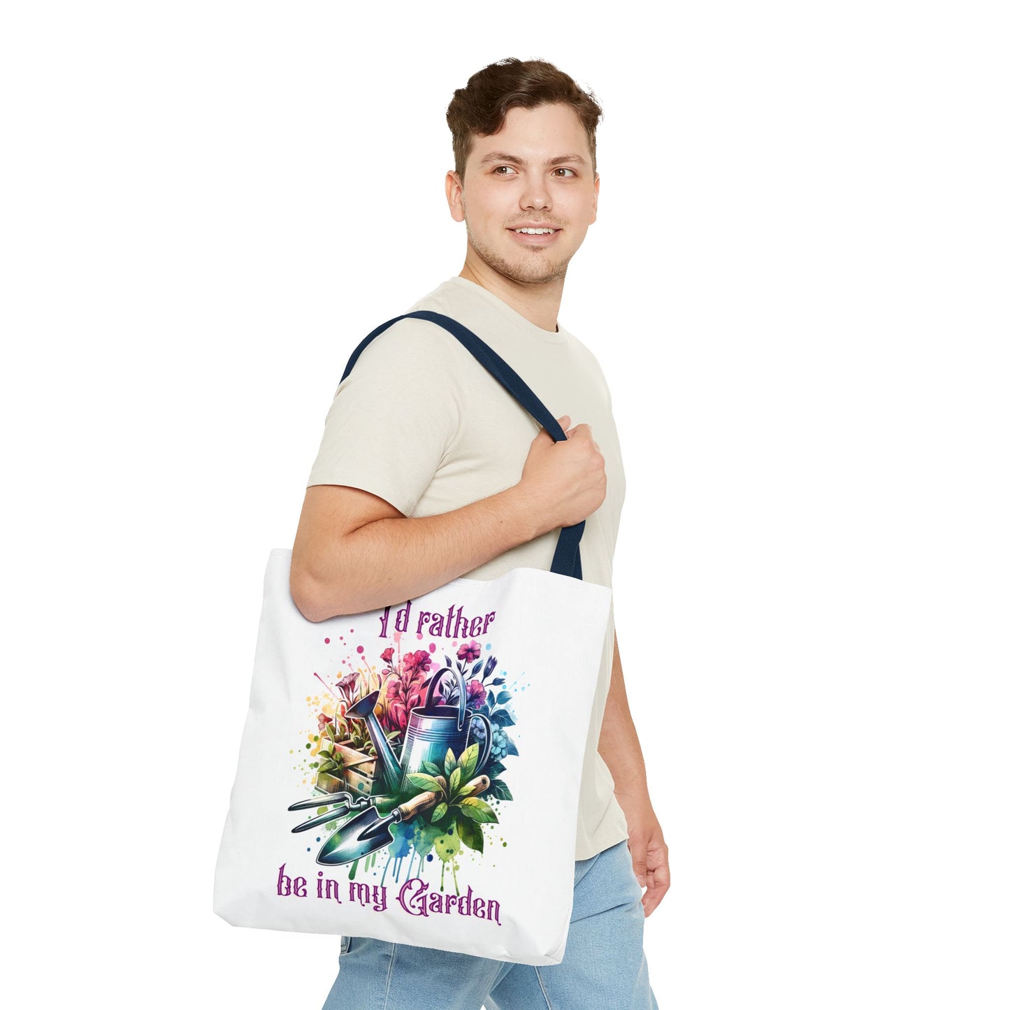 I'd Rather be in my Garden, Tote Bag (AOP)