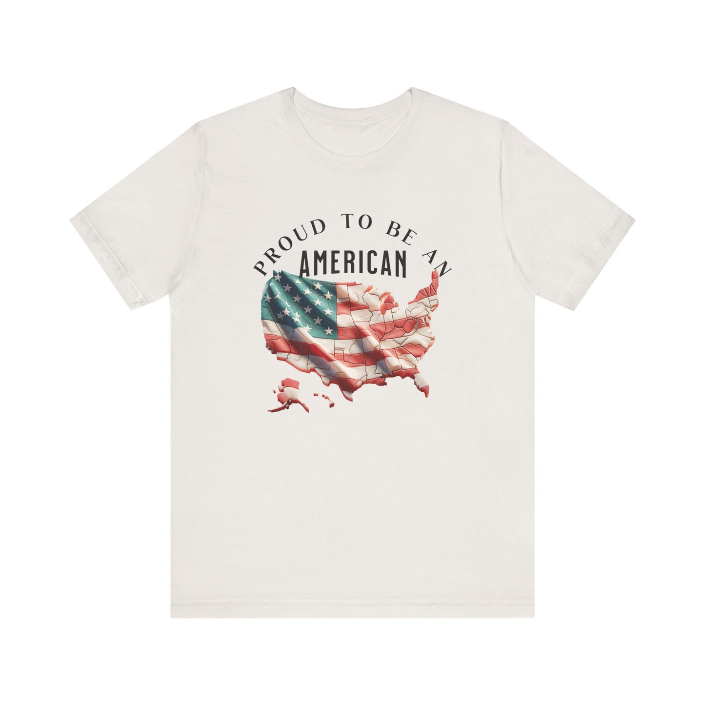 Proud to be an American Unisex Jersey Short Sleeve Tee