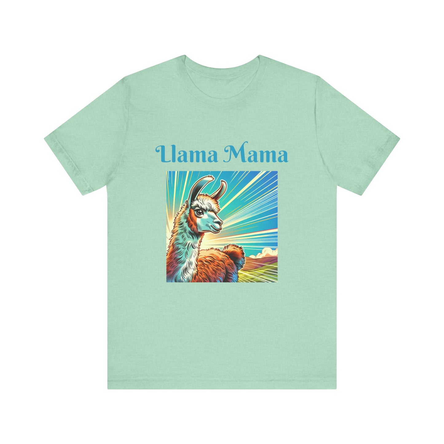 Llama Mama, Unisex Jersey Short Sleeve Tee