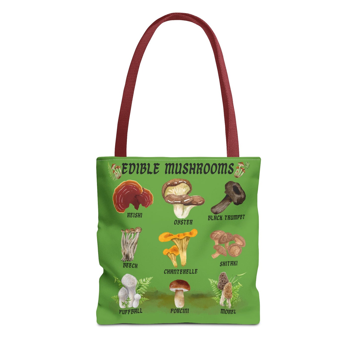 Edible Mushroom, Tote Bag (AOP)