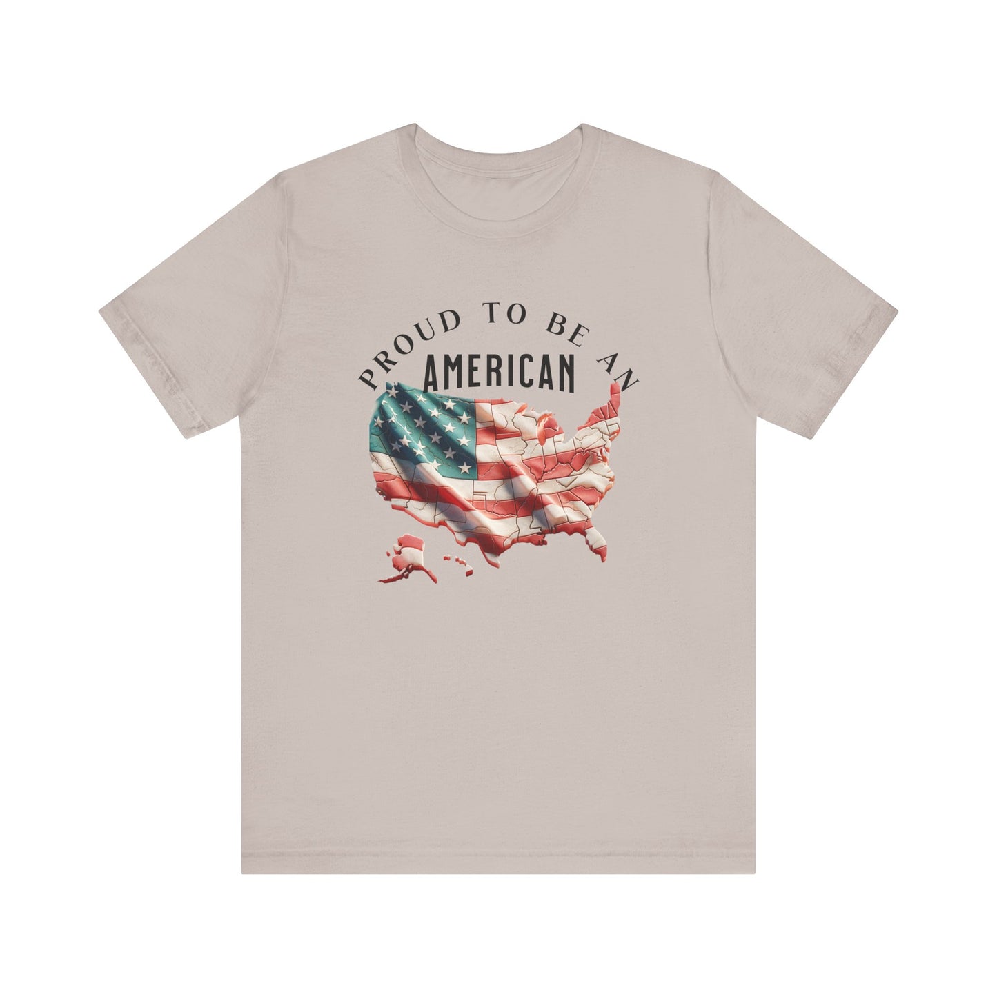 Proud to be an American Unisex Jersey Short Sleeve Tee