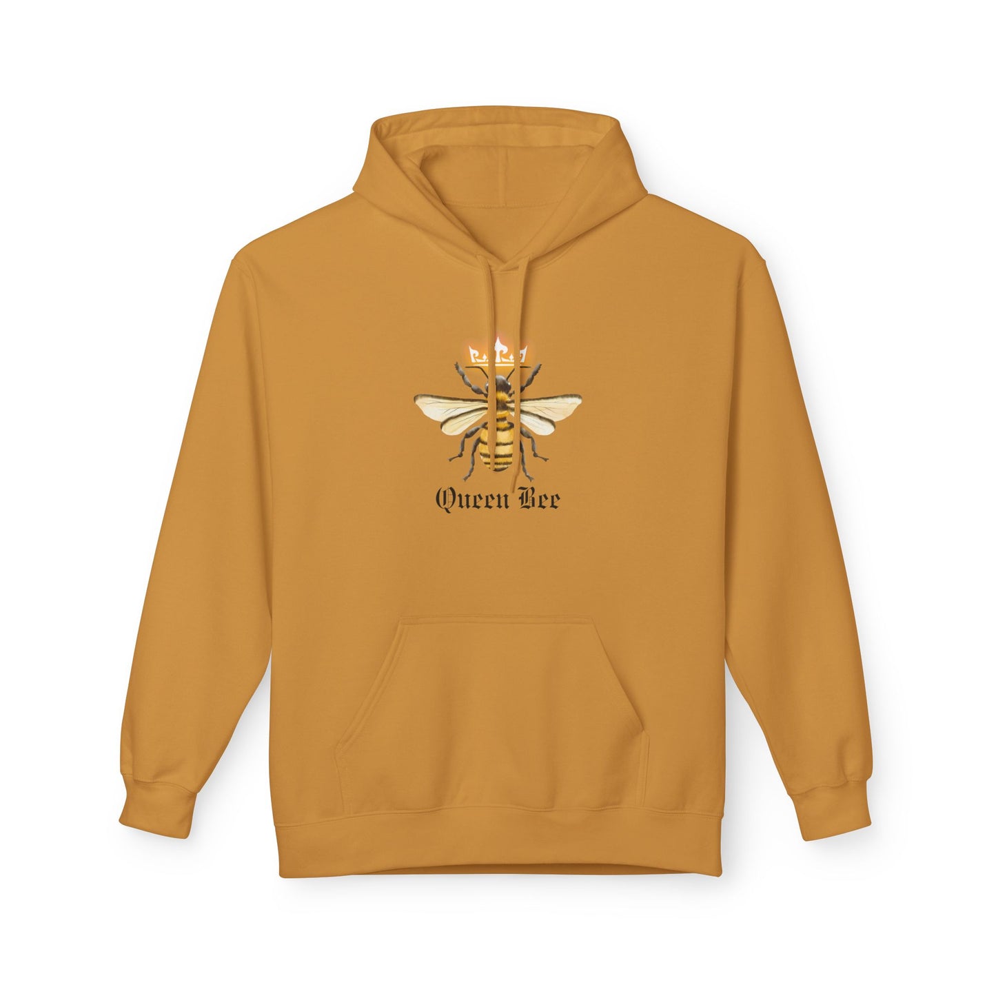 Queen Bee, Unisex Midweight Softstyle Fleece Hoodie