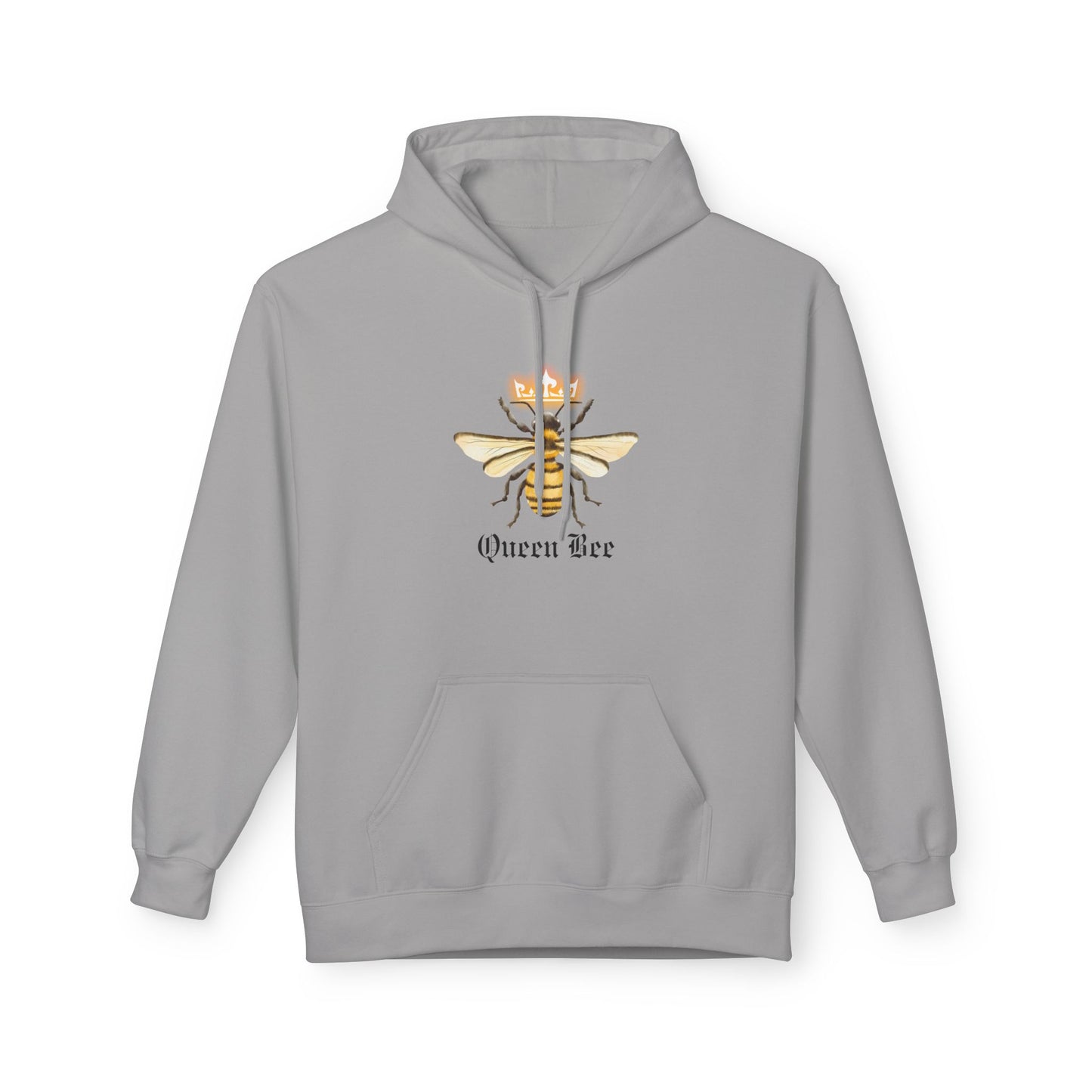 Queen Bee, Unisex Midweight Softstyle Fleece Hoodie