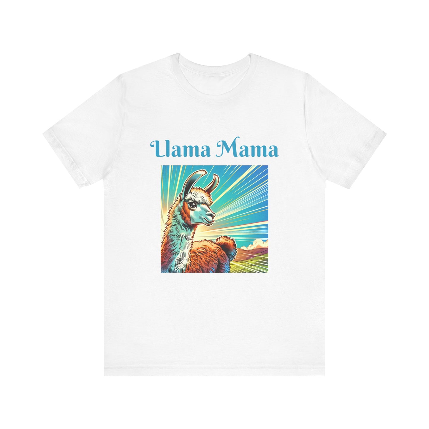 Llama Mama, Unisex Jersey Short Sleeve Tee