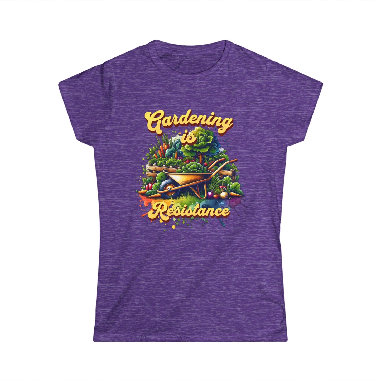 Gardening is Resistance Women's Softstyle Tee