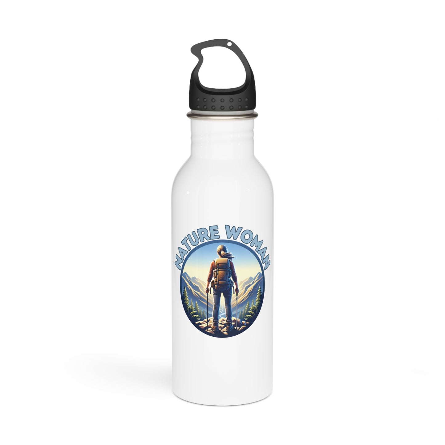 Nature Woman, Stainless Steel Water Bottle