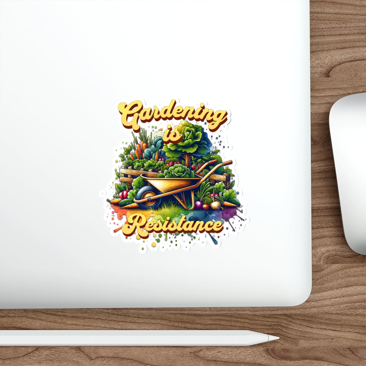 Gardening is Resistance, Die-Cut Stickers