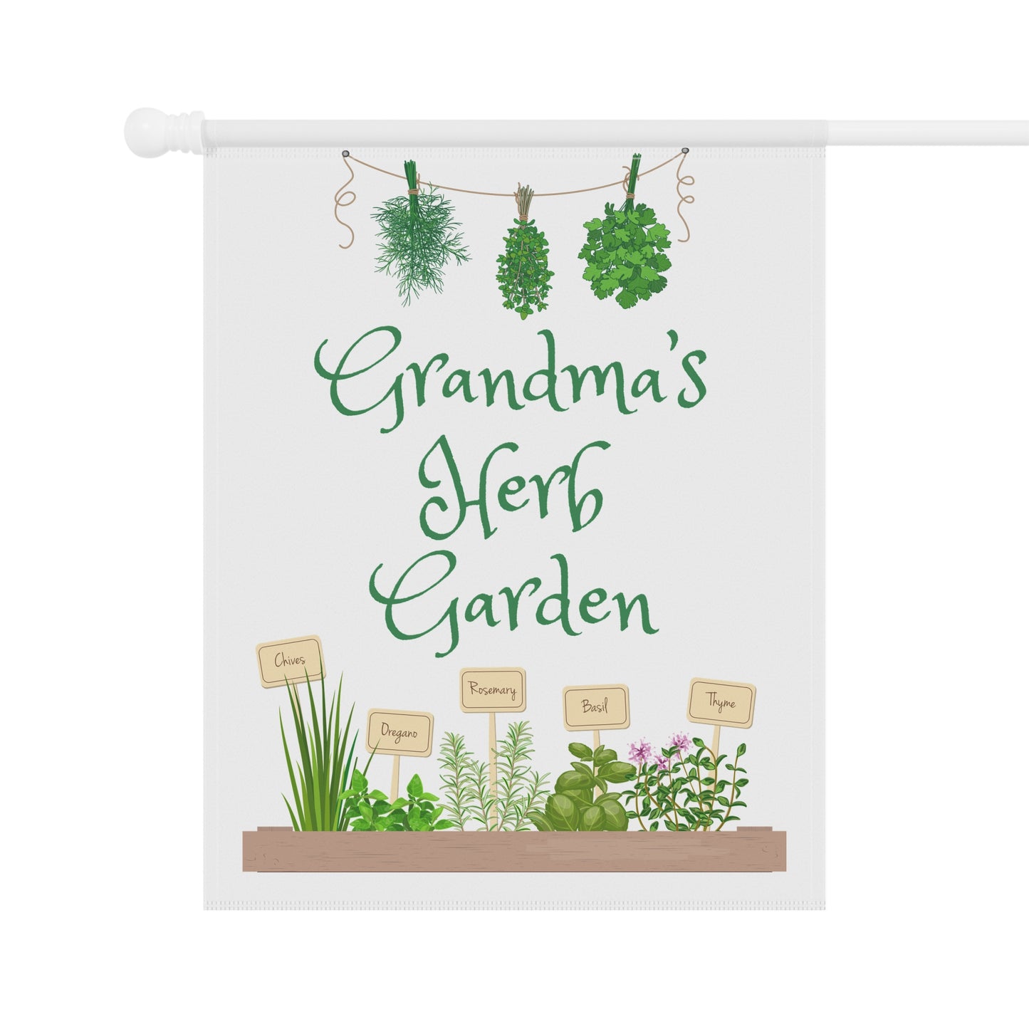 Herb Garden Banner (Customizable)