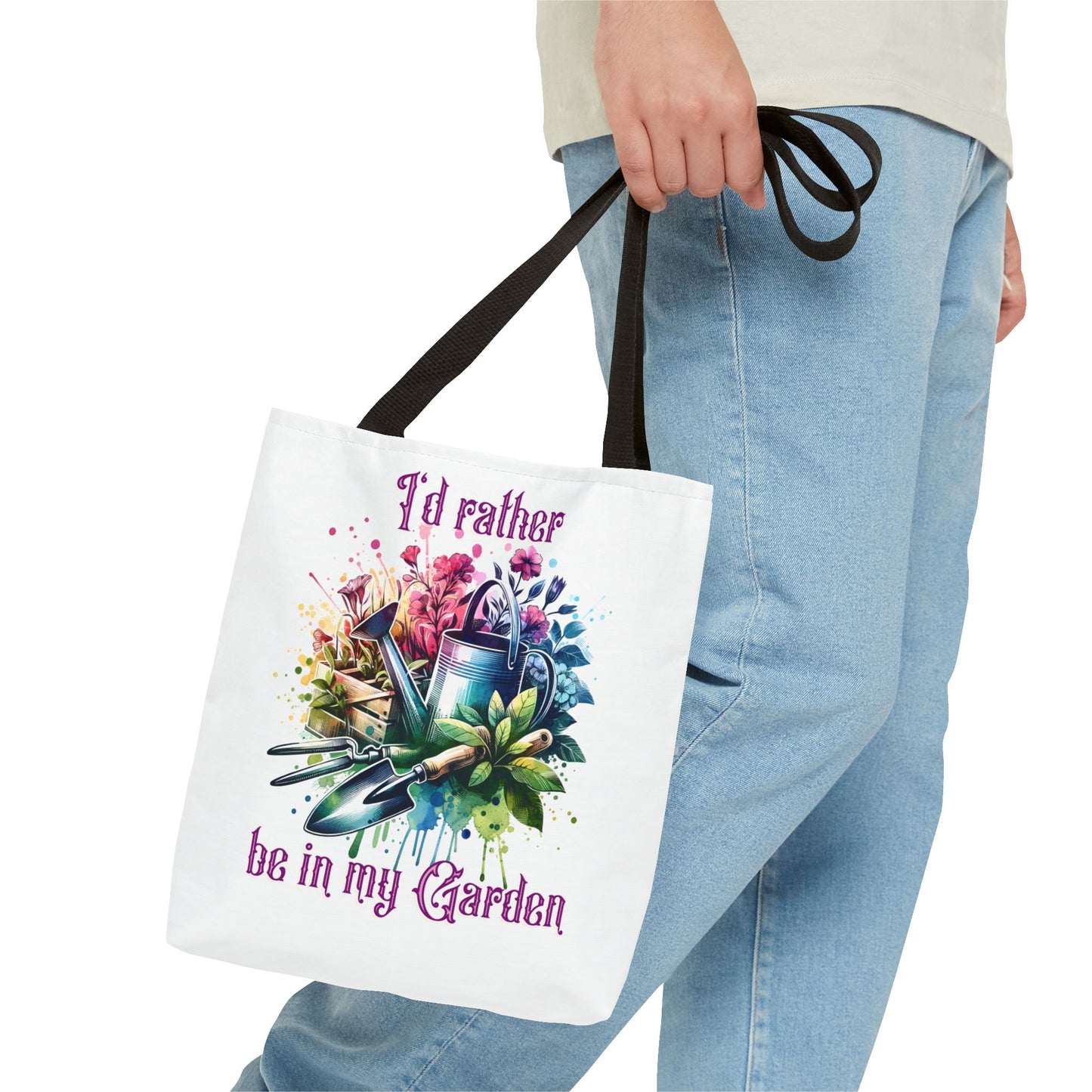 I'd Rather be in my Garden, Tote Bag (AOP)