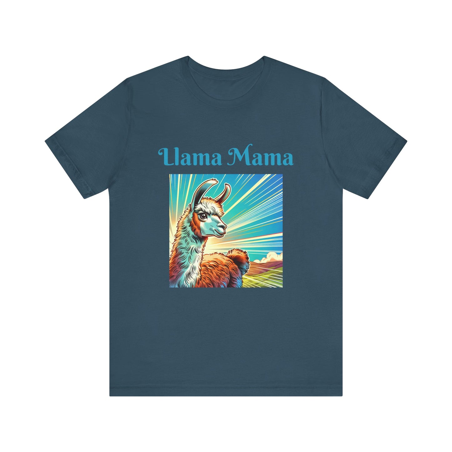 Llama Mama, Unisex Jersey Short Sleeve Tee