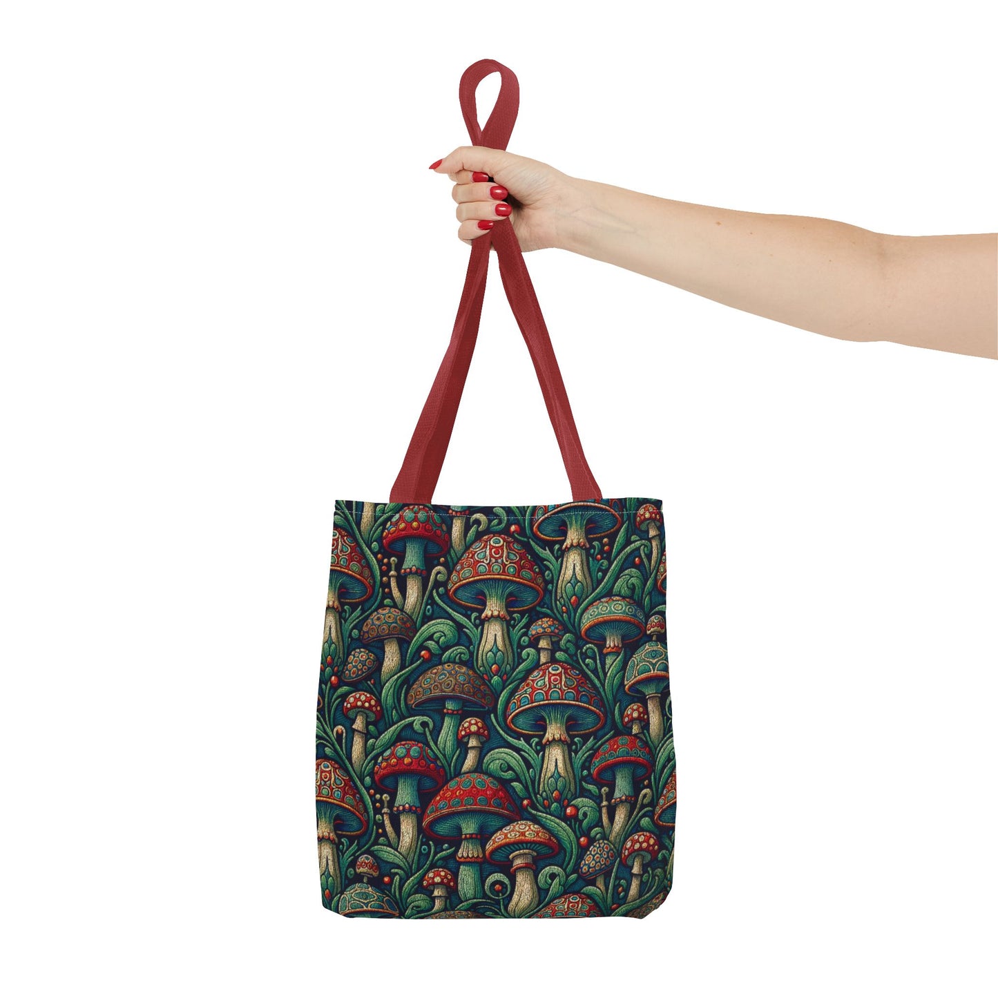 Artsy Mushrooms, Tote Bag (AOP)