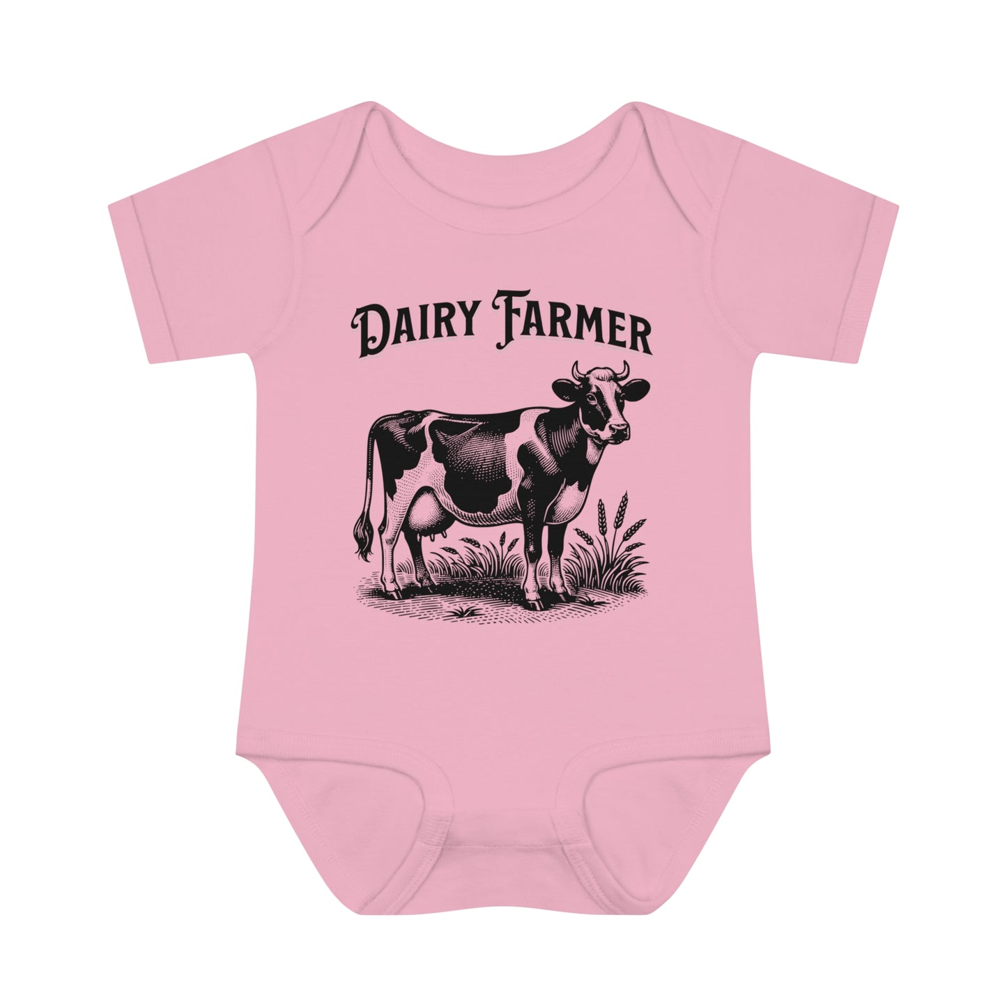 Dairy Farmer, Baby Rib Bodysuit