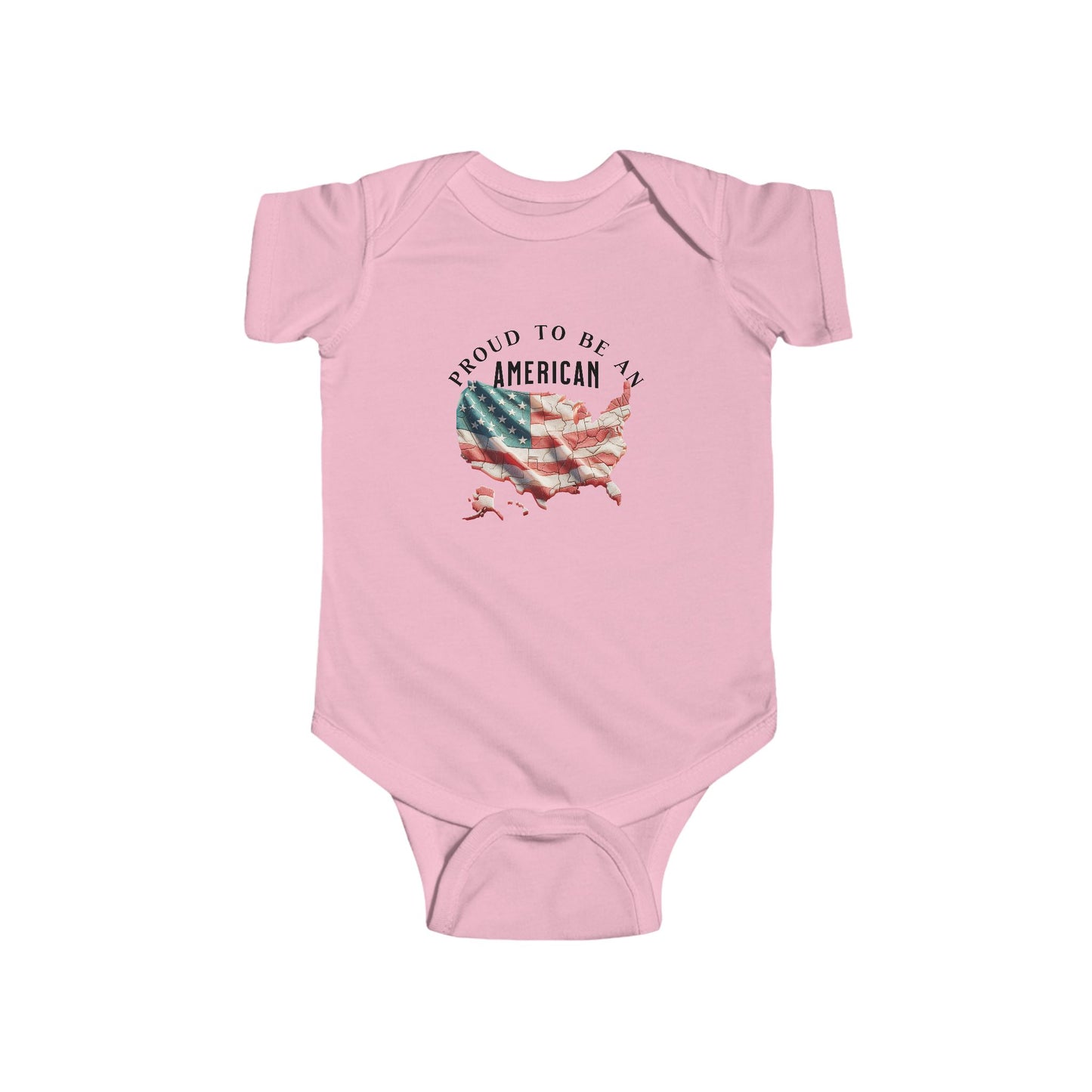 Proud to be an American Baby Fine Jersey Bodysuit