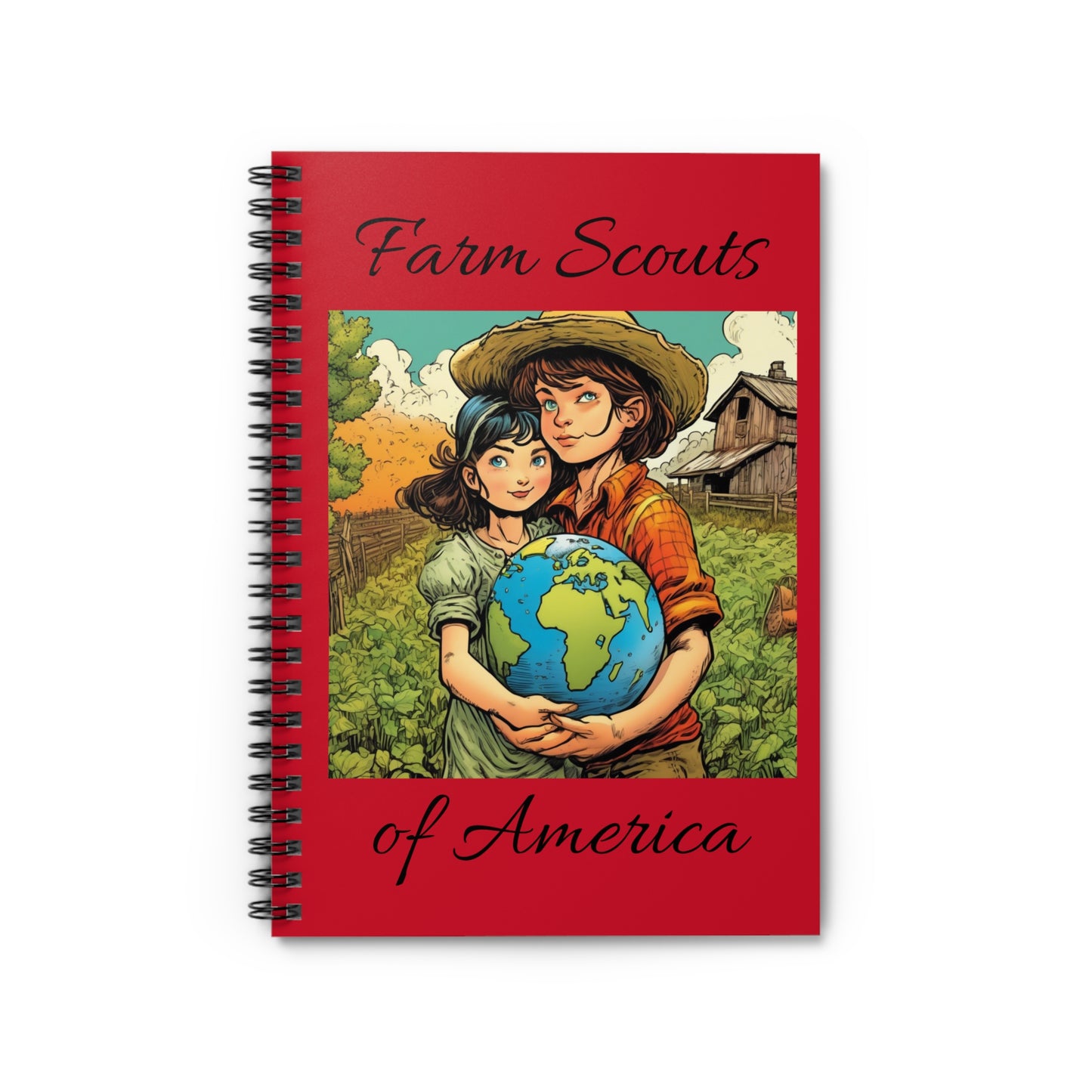 Farm Scouts of America, Spiral Notebook - Ruled Line