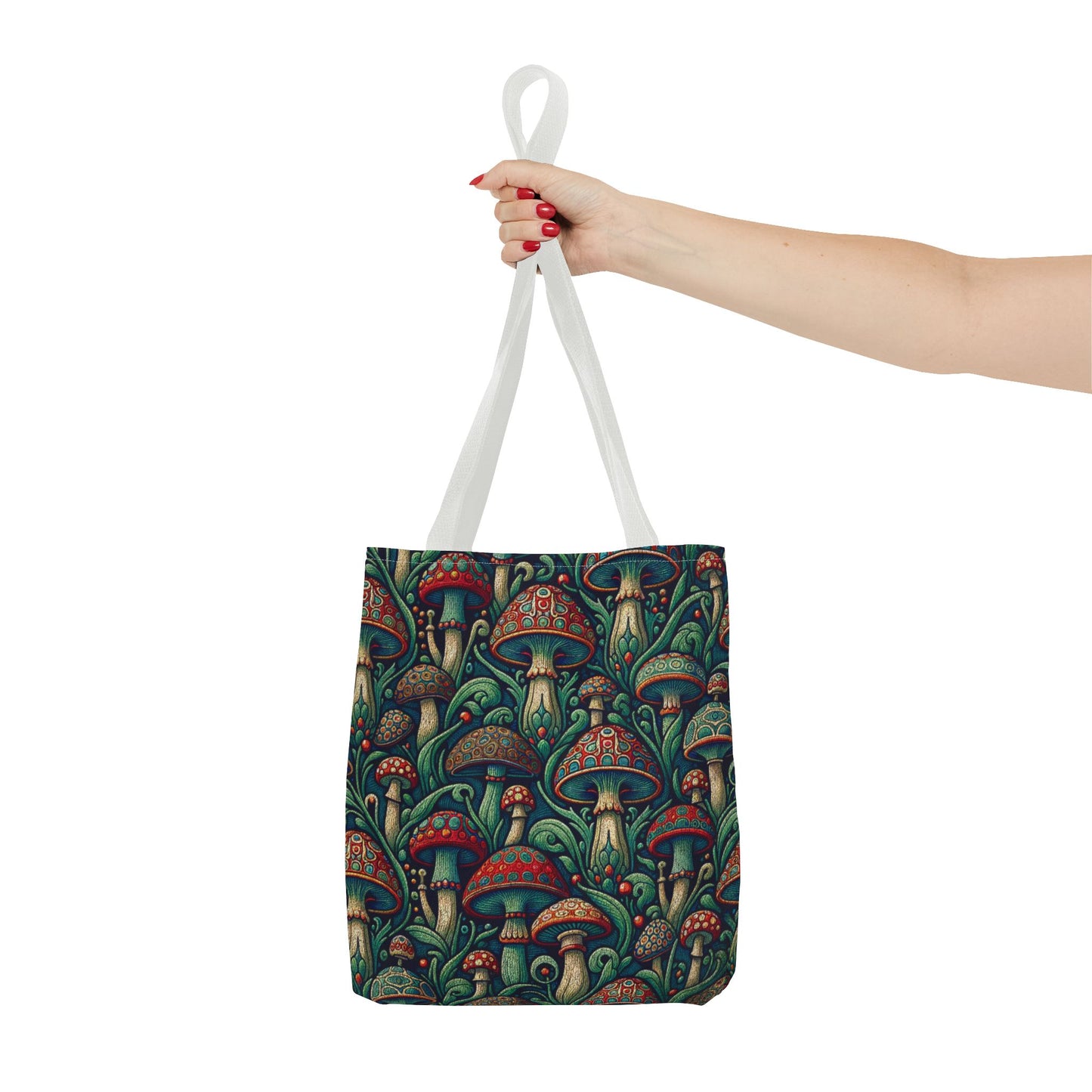 Artsy Mushrooms, Tote Bag (AOP)