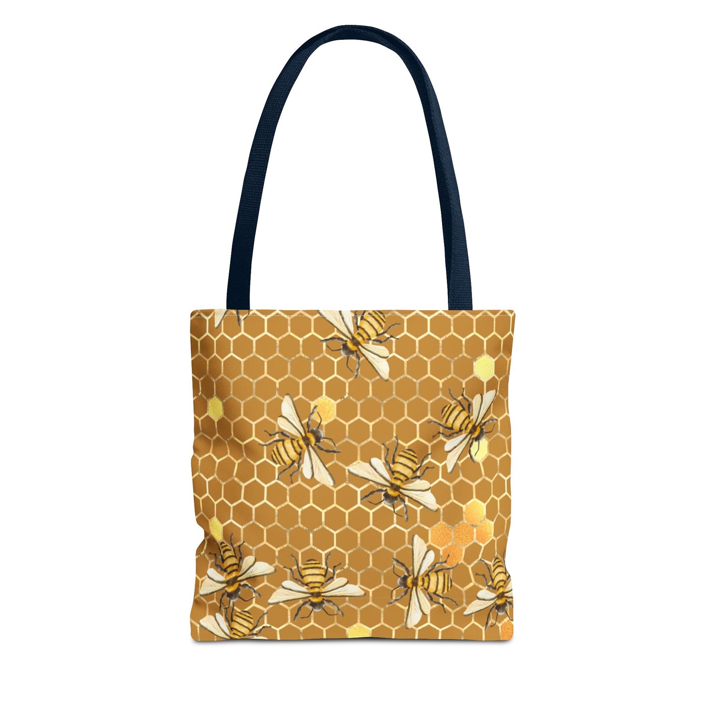 Queen bee Honey Comb, Tote Bag (AOP)