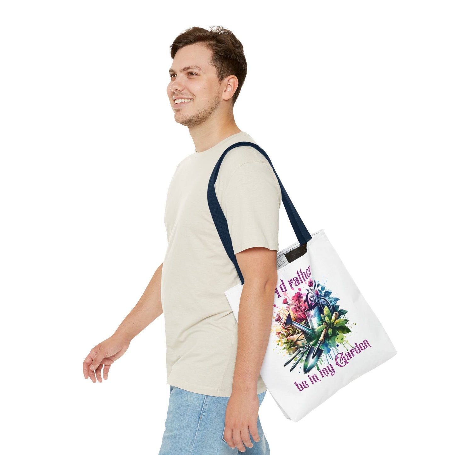 I'd Rather be in my Garden, Tote Bag (AOP)