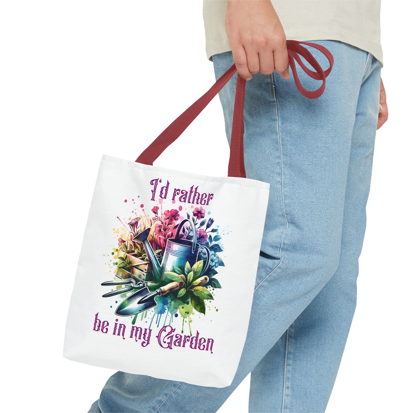 I'd Rather be in my Garden, Tote Bag (AOP)