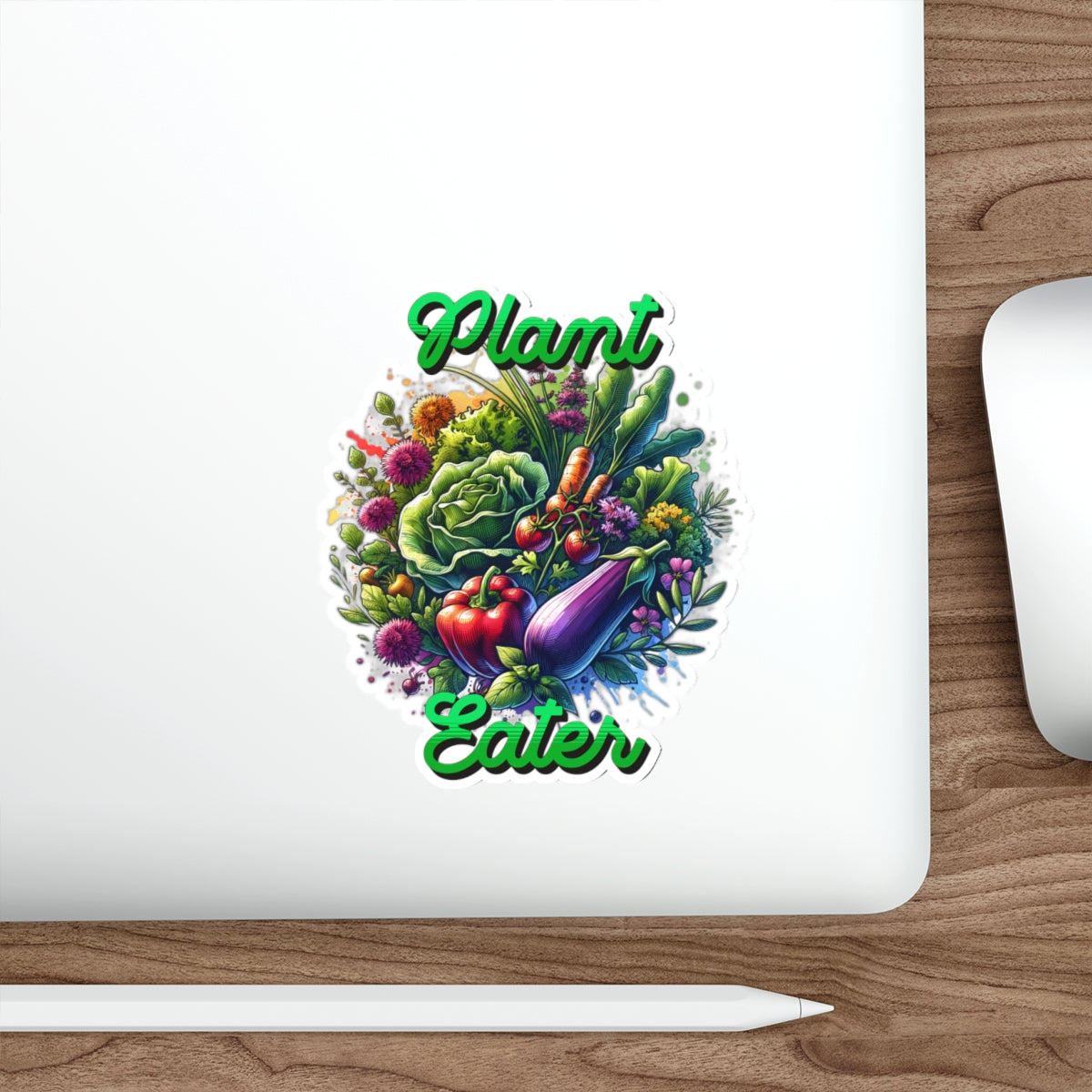 Plant Eater, Die-Cut Stickers