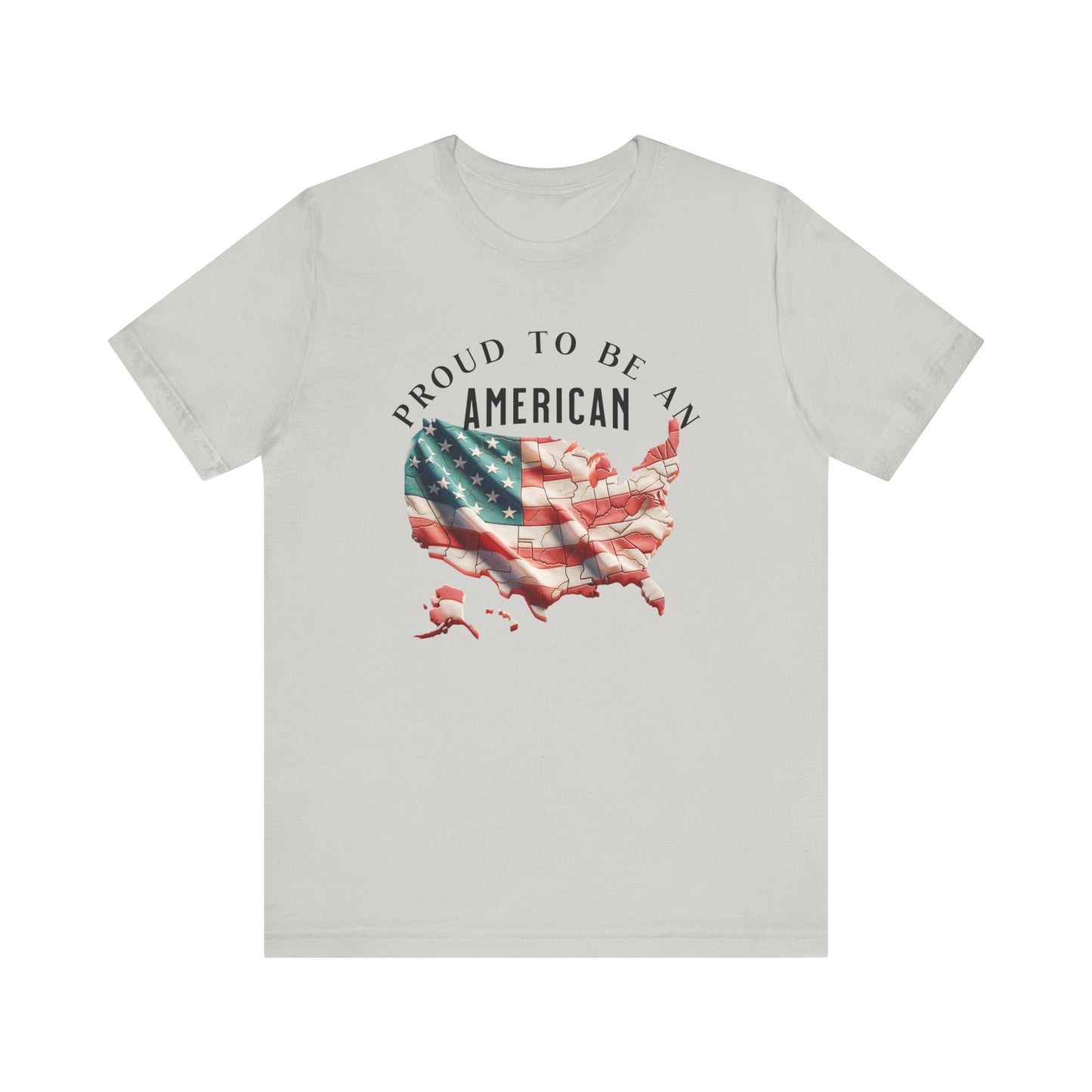 Proud to be an American Unisex Jersey Short Sleeve Tee